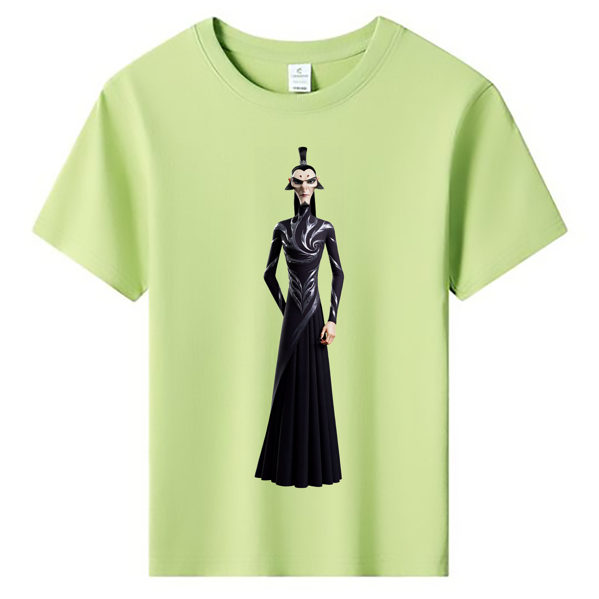 （画像用） Ne Zha 2 ナタ 魔童の大暴れ 綿100％キッズTシャツ（フロントプリント）